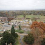 Redevelopment works at the former RAF Brampton