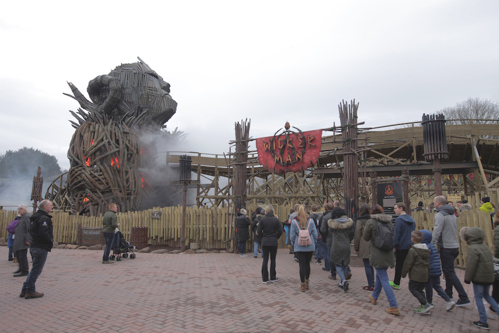 Wicker Man at Alton Towers comes to life through our video