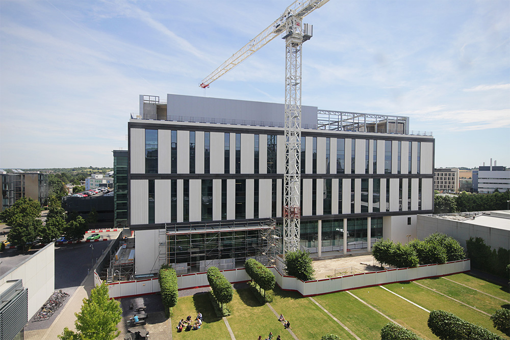 New Project Capella building nearing completion at University of Cambridge